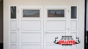 bent garage door panel repair cost